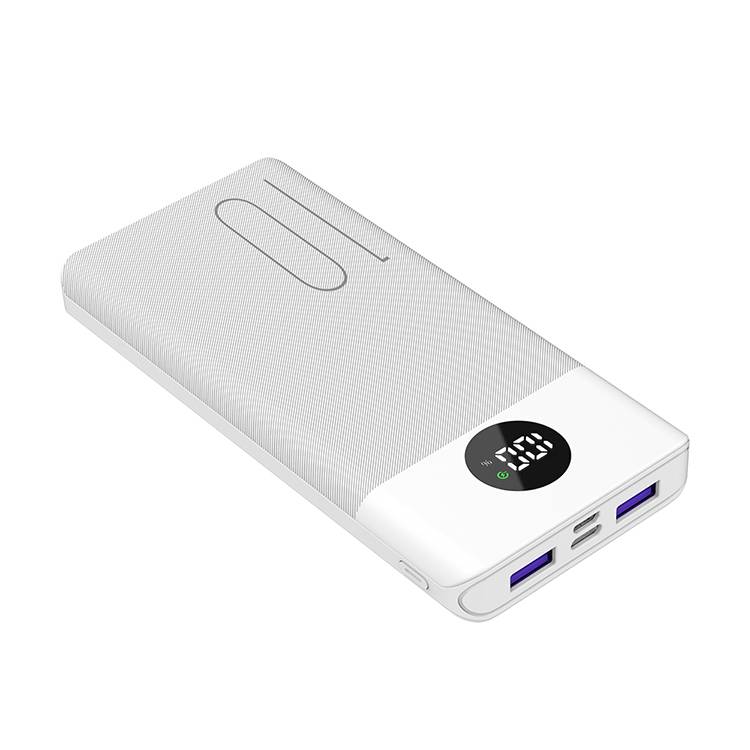B06--10,000毫安SCP22.5和PD20W快充数显移动电源